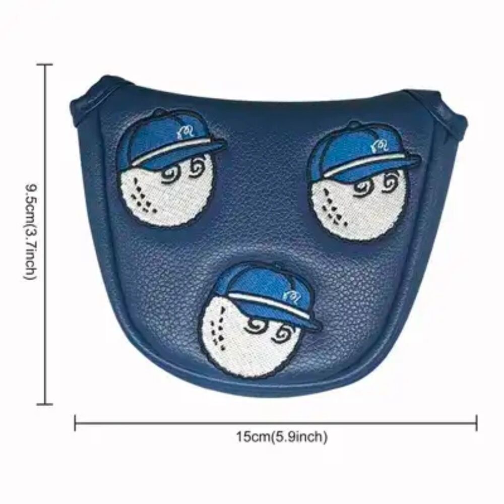 Malbon Golf Club Head Sleeve Semi-Circular Club Head Protective Cover